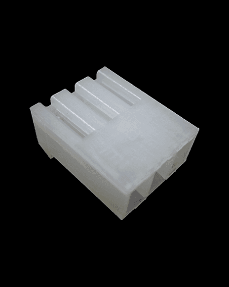 Conector Molex Hembra Blanco De 3 Pines C3.156H