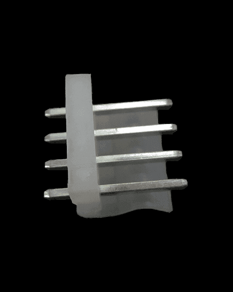 Conector Molex Macho Blanco De 4 Pines C4.156M