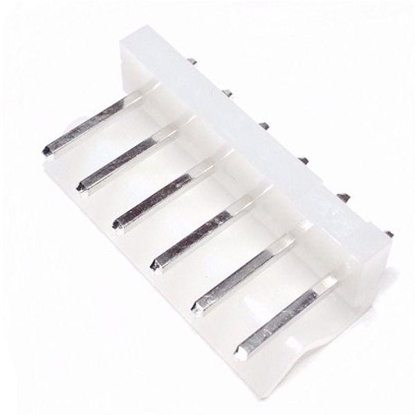 Conector Molex Blanco Macho De 6 Pines C6.156M