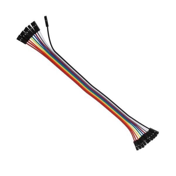 Cables Jumper Hembra A Hembra 20Cm Para Conexiones Rápidas En Proyectos SPA102