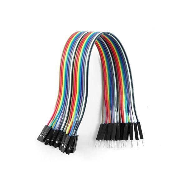 Cables Jumper Macho A Hembra 20Cm Para Prototipos Electrónicos SPA100