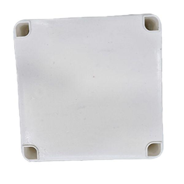 Caja de derivación plástica blanca de 10X10X5cm CAJAD