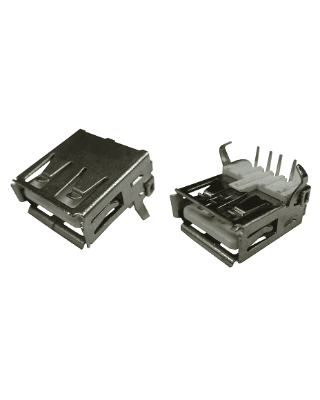 Conector USB Hembra Tipo A Para Circuito Impreso CB4205