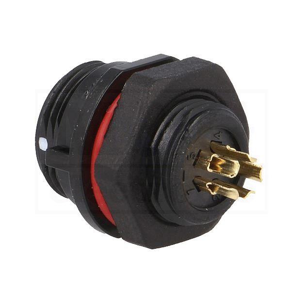 Conector Chasis Hembra 5 Pines SP11 IP68 CC11-5H