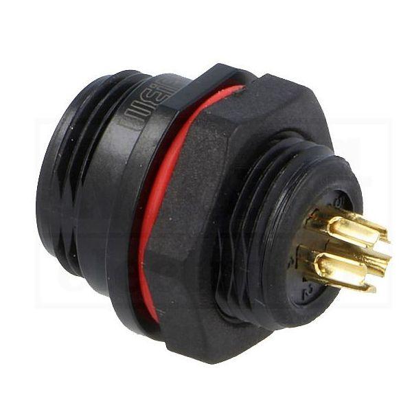 Conector Chasis Macho 5 Pines SP11 IP68 CC11-5M