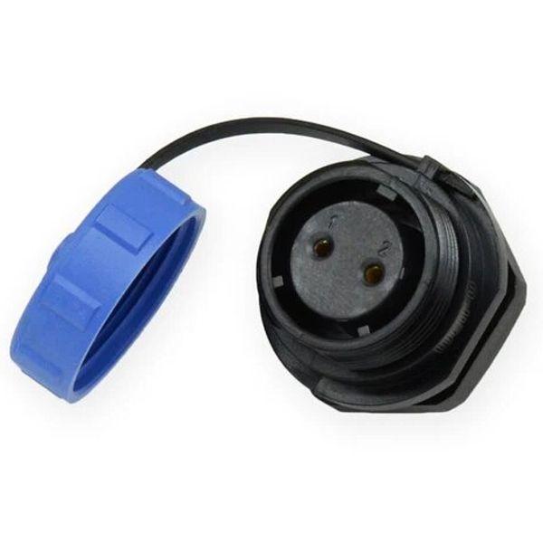 CC17-2H Conector hembra chasis IP68 2 pines SP17