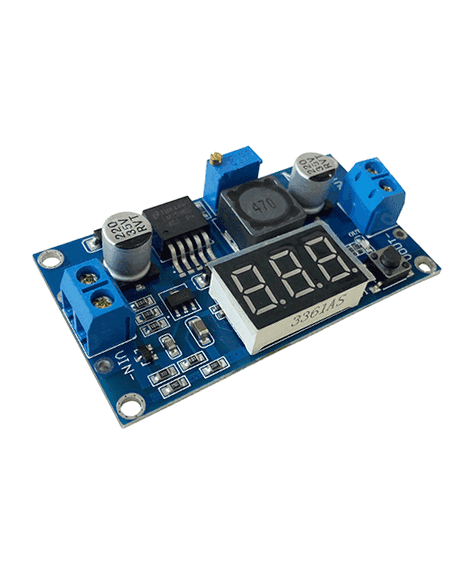 Fuente DC-DC Reguladora con Display LM2596 CONV5A