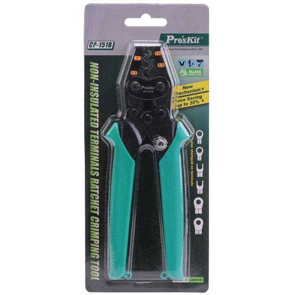 Ponchadora para Terminal Circular no aislada Pro'skit CP151B 