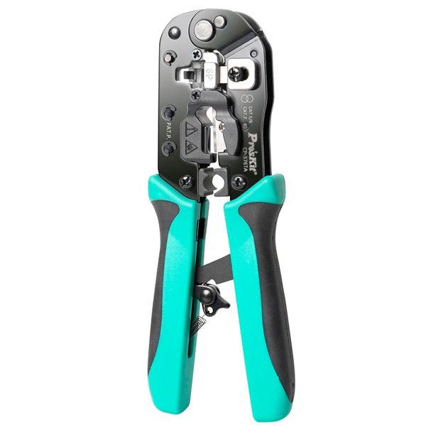 Ponchadora 3 en 1 para RJ45 Cat 5, Cat 6, Cat 7 Proskits CP376TA 