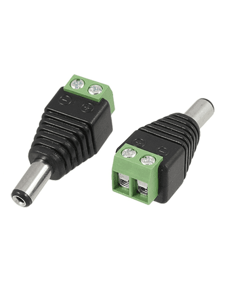 Convertidor De Plug Dc Hembra a Bornera CPCH