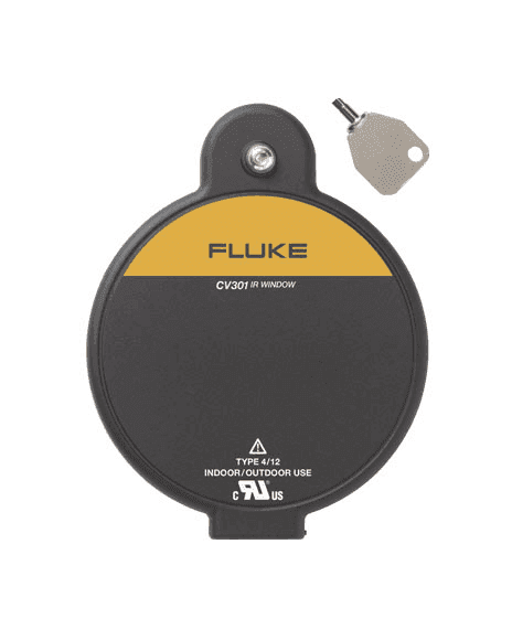 Ventana Infrarrojo De 75mm Con Clave De Seguridad Fluke CV301