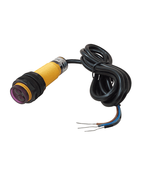 Sensor Fotoeléctrico E18 D50NK Para Detección Ajustable De Objetos Por Infrarrojo D80NK