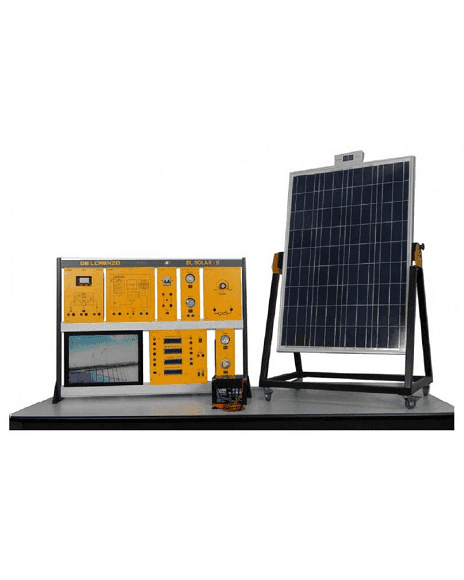 Entrenador Modular De Energía Solar Fotovoltaica De Lorenzo DLSOLARB