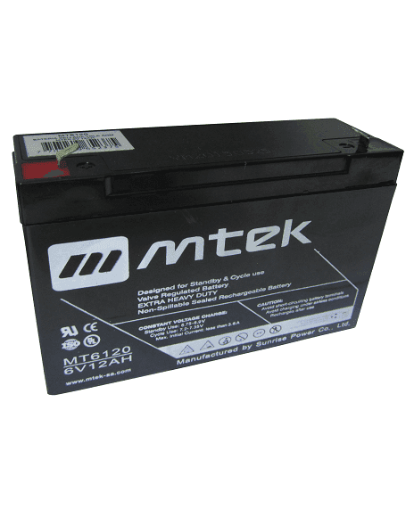 Batería Sellada Mtek 12Ah 6Vdc ES12-6