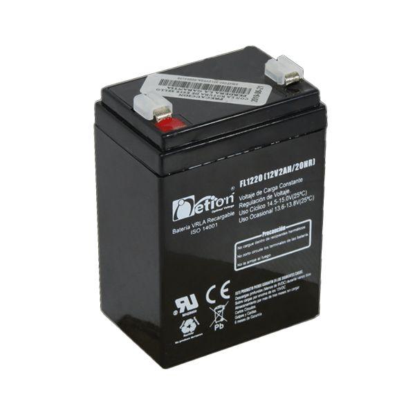 Batería Seca 12V 2Ah VLRA Netion ES2-12NET