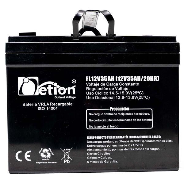 Batería Seca 12V 35Ah VLRA Netion ES35-12NET