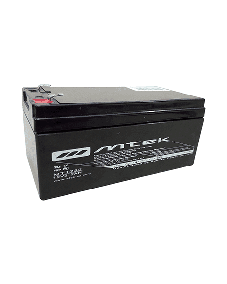 Batería Seca AGM 12Vdc 3.2Ah Mtek ES3.2-12