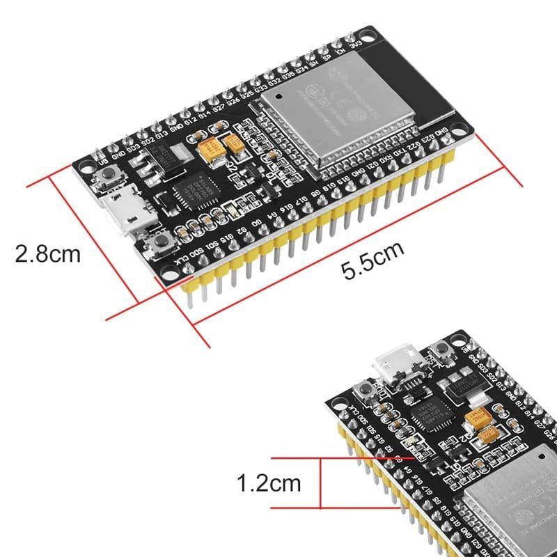 Tarjeta De Desarrollo Con Wifi Bluetooth 38Pines ESP32