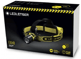 Linterna Frontal 180lm Intrínsecamente Segura LedLenser EXH8