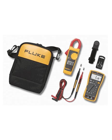 Kit Combinado De Multímetro Para Electricista Fluke 117 y 323 F117/323