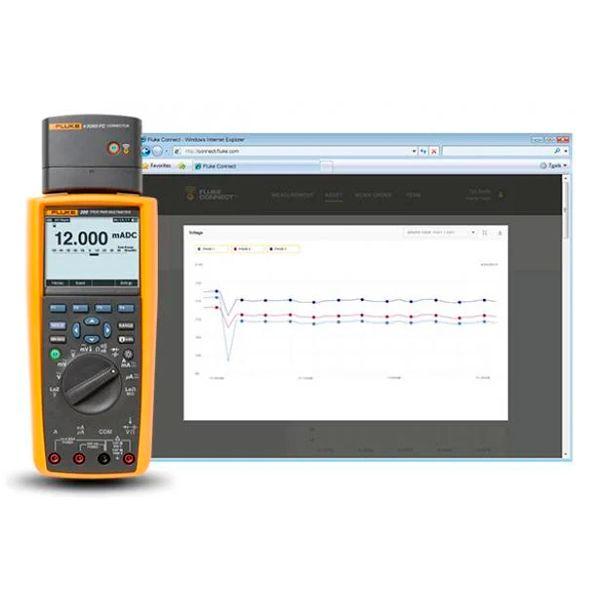 Multímetro Industrial TRMS con Registro de Datos Fluke F289