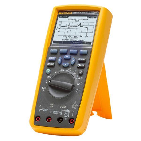 Multímetro Industrial TRMS con Registro de Datos Fluke F289