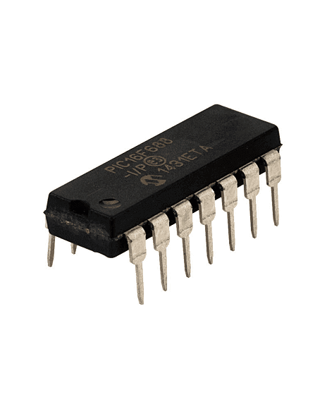 Microcontrolador PIC16F688 Encapsulado Dip F688IP
