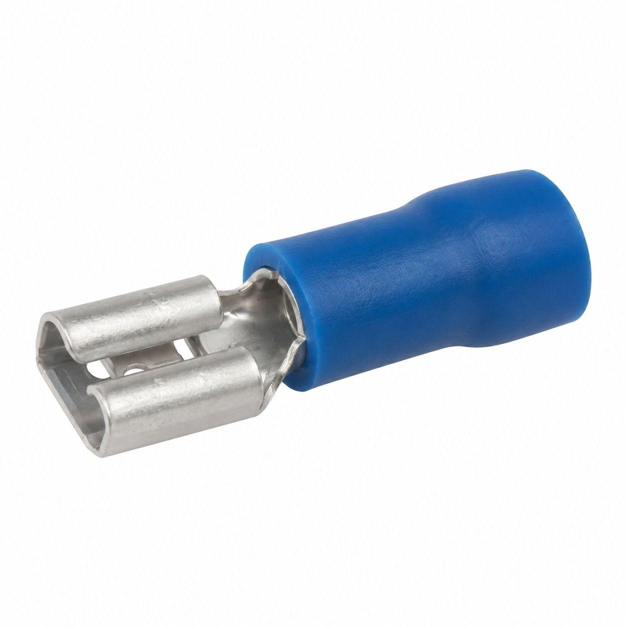 Terminal Faston Hembra Aislada 14-16 AWG Azul FDD2-250 TFHAZ