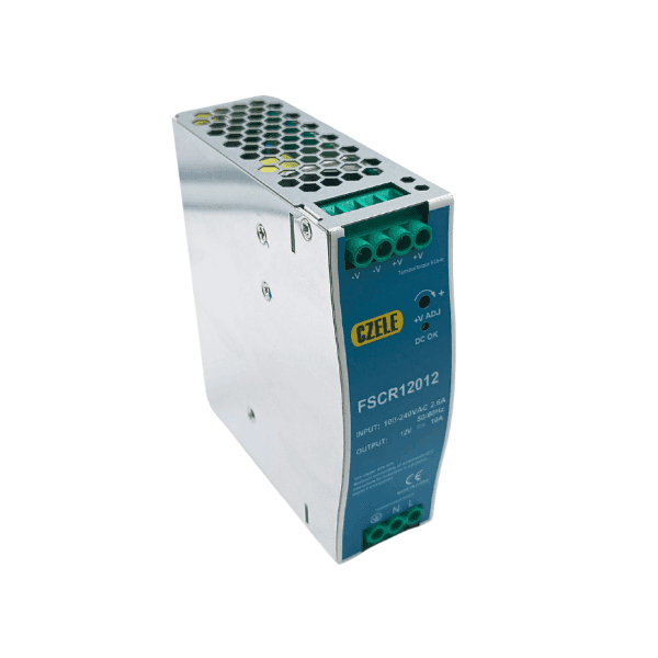Fuente Riel Din 12VDC 10A 120W CZELE FSCR12012