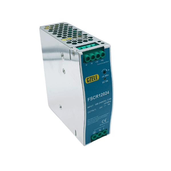 Fuente Riel Din 24VDC 5A 120W CZELE FSCR12024