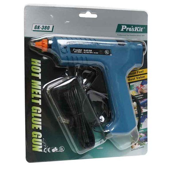 Pistola para Silicona Potencia dual 30W 80W Proskit GK380A 