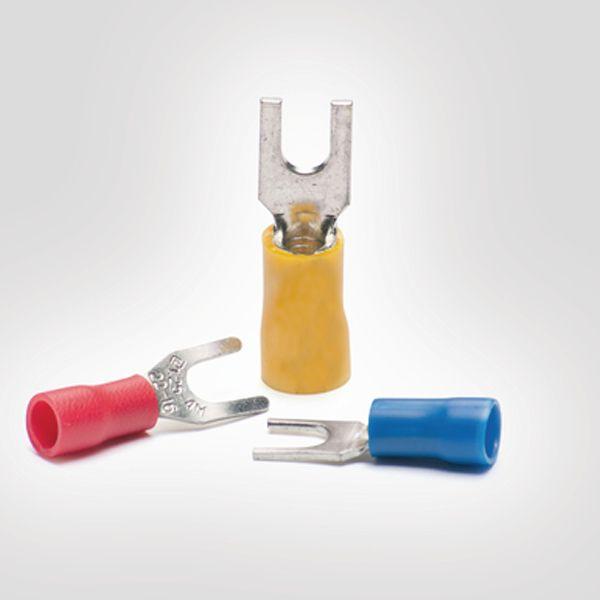 Terminal Eléctrico De Cobre Estañado y PVC HellermannTyton HFT02503