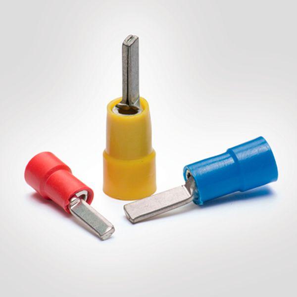 Terminal Eléctrico De Cobre Estañado y PVC HellermannTyton HPT06013