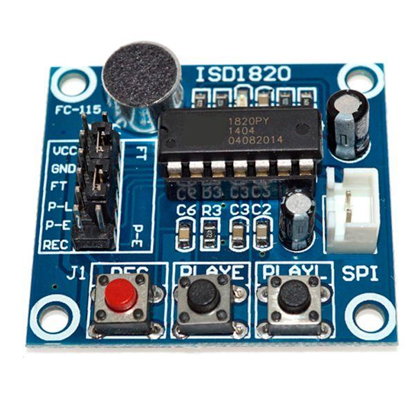 Módulo Grabador de Voz ISD1820