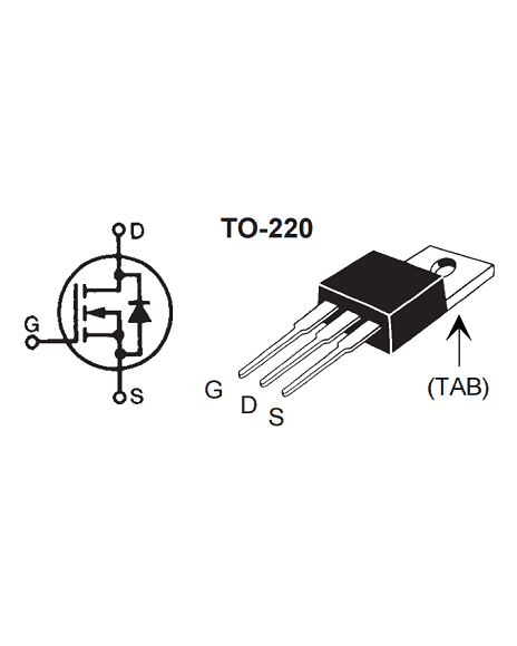 Transistor De Potencia Mosfet Canal N Encapsulado TO-220 De 3 Pines   IXTP75N10P