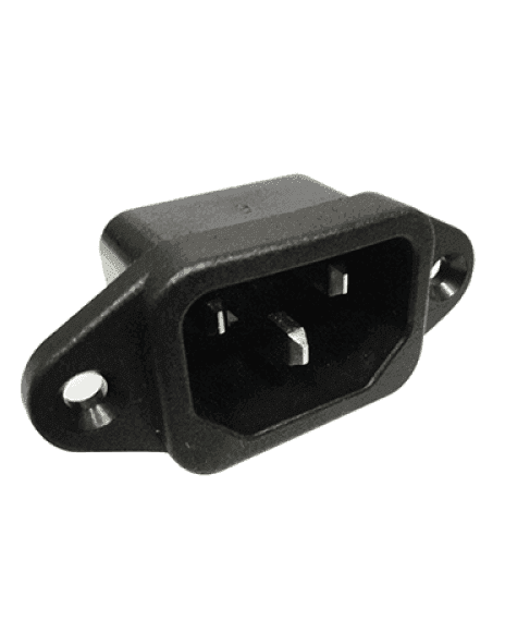 Conector Chasis C14 para Cable de Poder CE KS101C