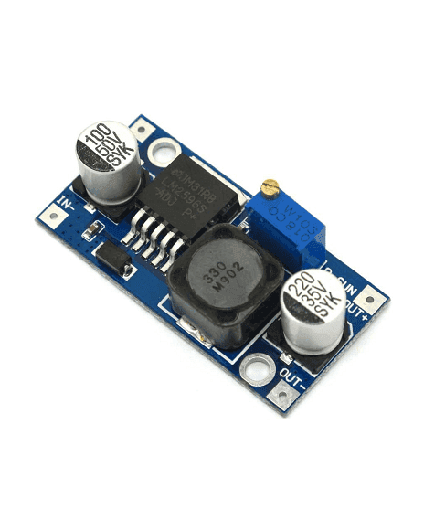 Módulo Lm2596 Para Regulación De Voltaje Dc Dc Ajustable En Fuentes De Poder LM2596