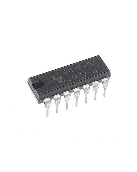 Amplificador Operacional Encapsulado DIP De 14 Pines LM324