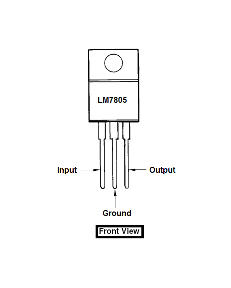 Regulador De Voltaje Positivo Encapsulado TO-220 De 3 Pines LM78T05