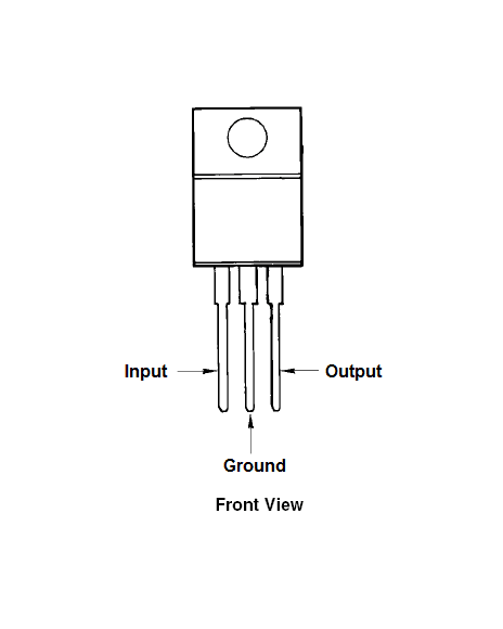 Regulador De Voltaje De 6V Positivo Encapsulado TO-220 De 3 Pines LM78T06