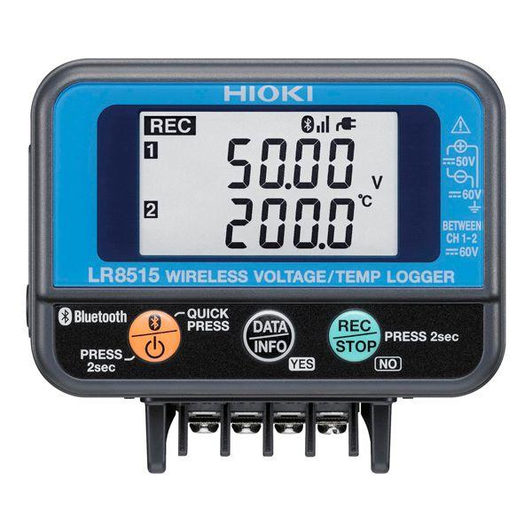 Registrador Inalámbrico de Voltaje y Temperatura Hioki LR8515