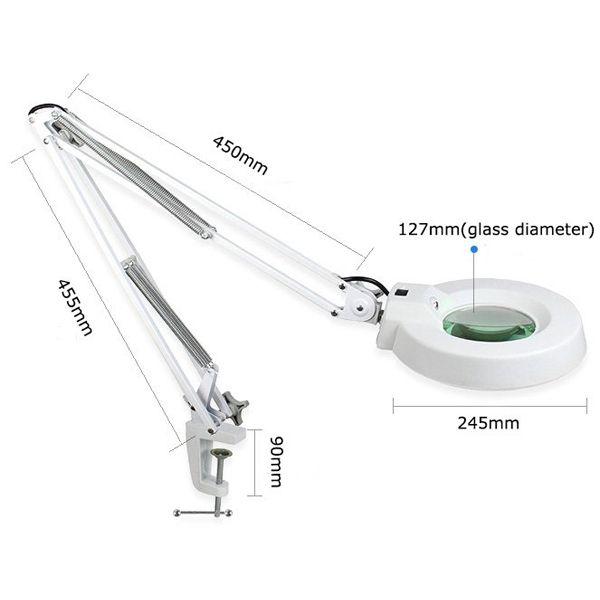 Lámpara Led De Aumento 5 Dioptrías LT86A5