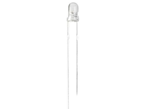 Led Transparente Amarillo De 3mm  LTA3C