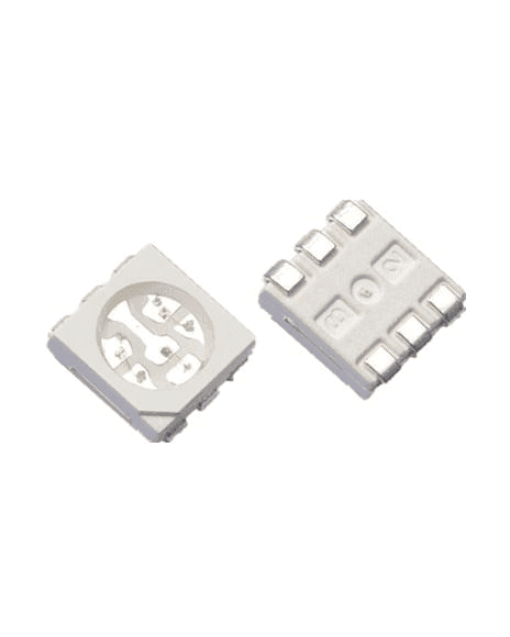 Led Verde montaje superficial 50x50 LV5050