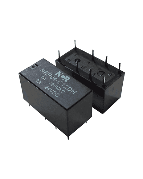 Rele De 8 Pines Para Pcb Con Bobina De 12Vdc M12V8P