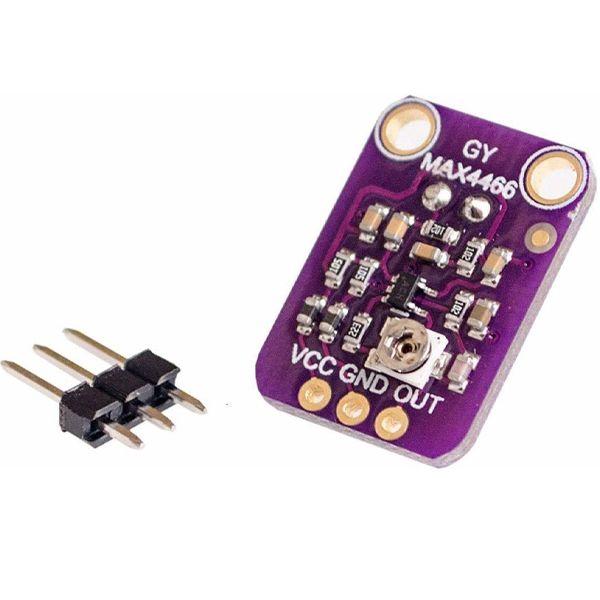 Módulo Micrófono Electrect  MAX4466