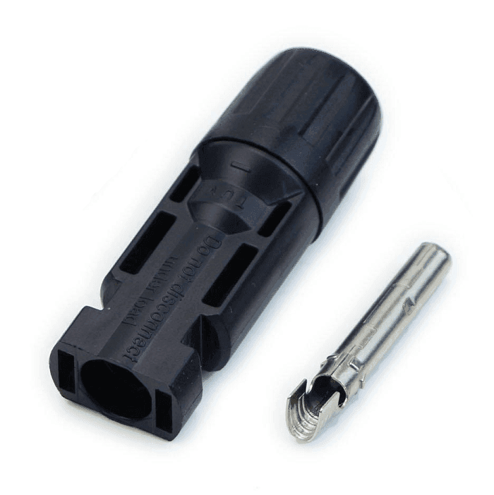 Conector MC4 Hembra Para Panel Solar Con Pin Macho MC4H