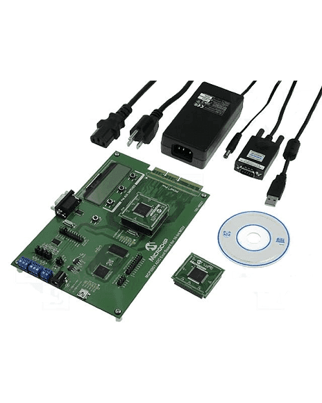 Placa De Evaluación ADC MCP3901 Para MCU De 16 Bits MCP3901EV