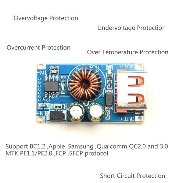 Módulo Reductor Con SFCP 6~32Vdc a USB MOD-USB3.0
