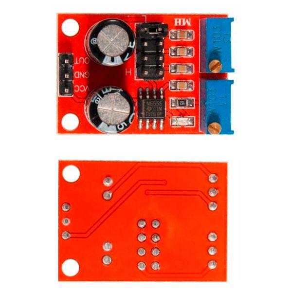 Módulo Generador De Señal De Onda Cuadrada Con LM555 MODONDA